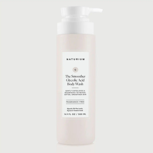 the-smoother-glycolic-acid-exfoliating-body-wash-v8 NATR-40002_The-Smoother_bonebkgd_front.webp