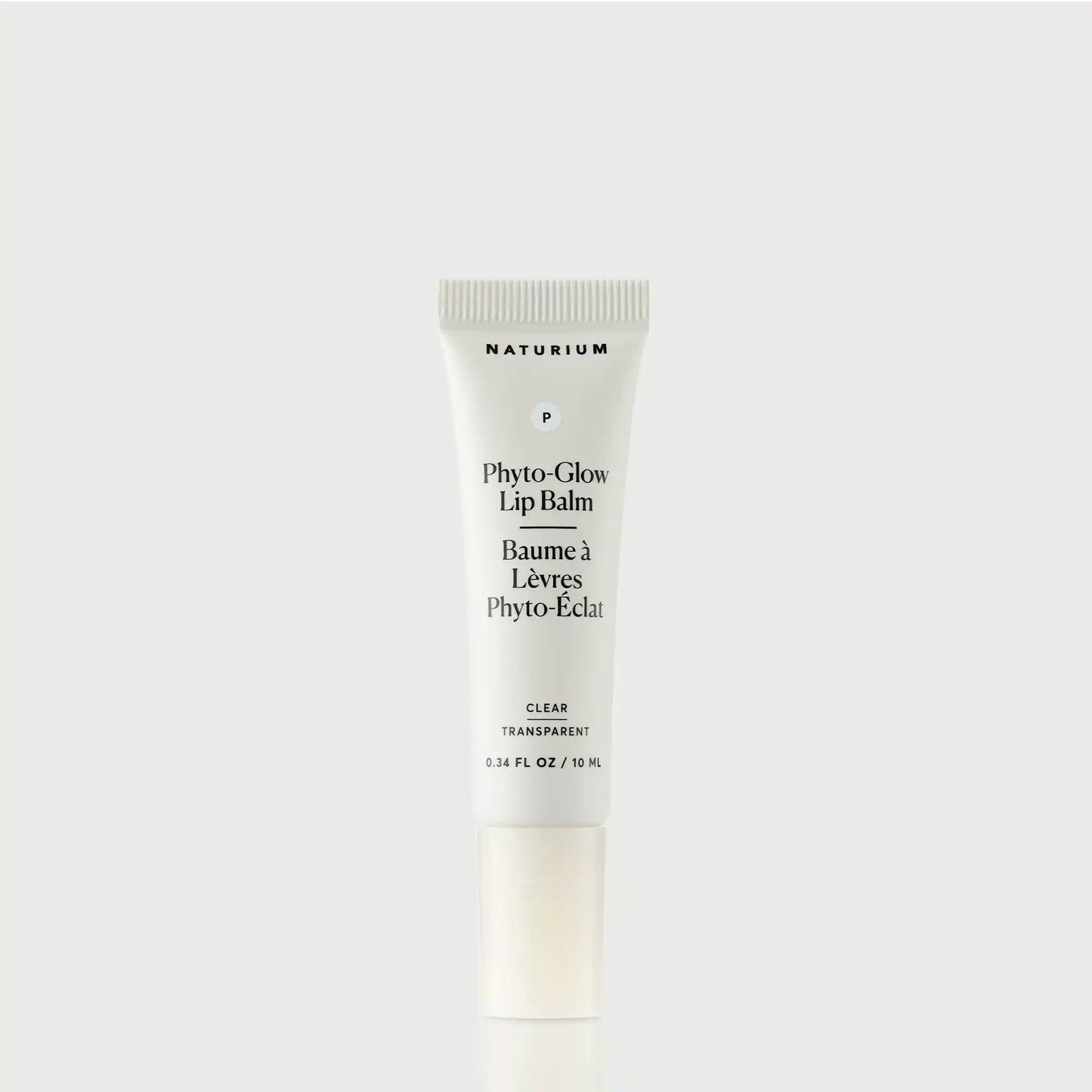 phyto-glow-lip-balm-clear-v1 NATR-60066_PhytoGlow_Clear_primary_capon_front-bonebkgd.webp