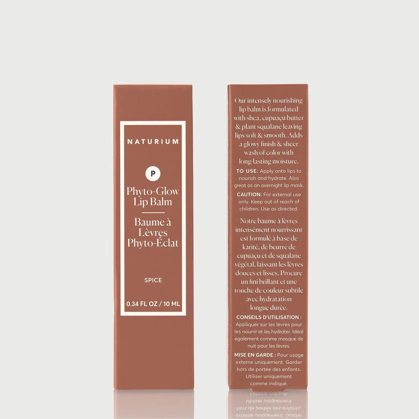phyto-glow-lip-balm-spice-u1 NATR-60113-PhytoGlow-Spice-UC-Front-Back-bonebkgd.webp