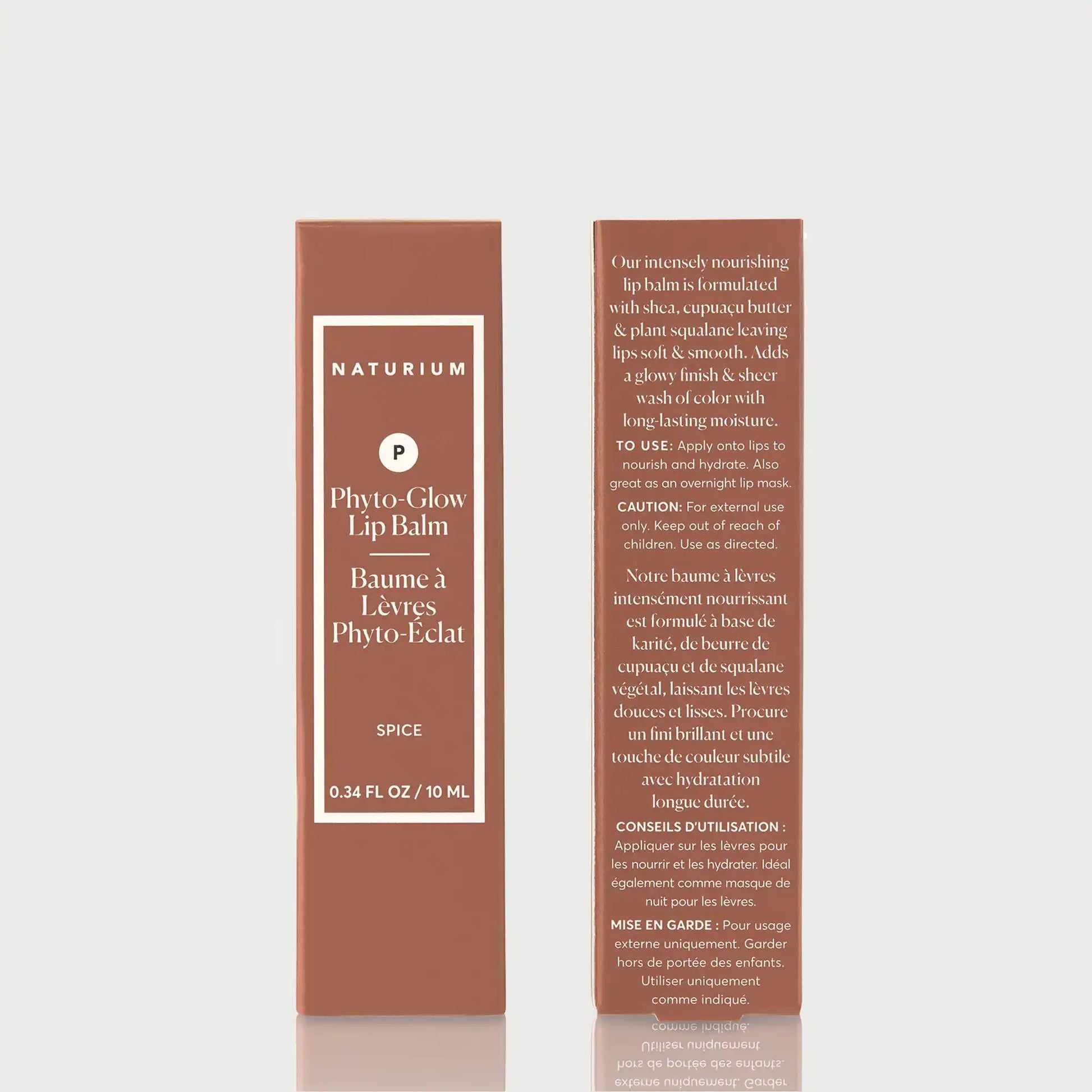 phyto-glow-lip-balm-spice-u1 NATR-60113-PhytoGlow-Spice-UC-Front-Back-bonebkgd.webp