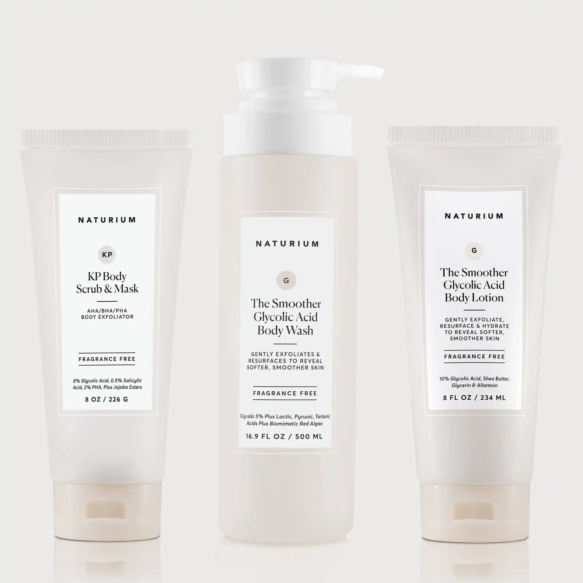 the-glycolic-acid-body-bundle-t6 NATR_KPScrub_SmootherBodyWash_SmootherLotion_Bundle_ecomm.webp